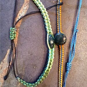 Handmade Braided Bracelets Set